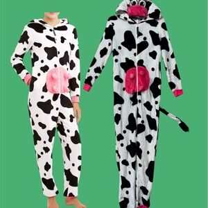 Secret Treasures Adult Cow Onesie/pajamas/costume